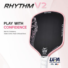 Rhythm Hybrid Pickleball Paddle – Pink
