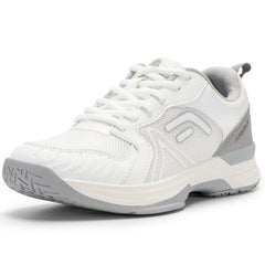 FitVille Wide Pickleball Shoes for Women Cloud-Like Lightweight Womens Tennis Shoes with Arch Support Wide Toe Box Breathable Court Shoes for Racketball Badminton