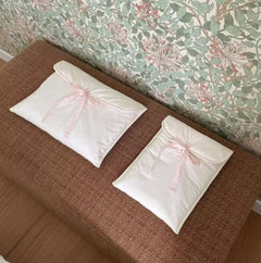 Ballet Style Bow Quilted Computer Bag