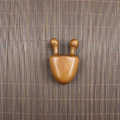 Golden Sandalwood Scalpii Massager with Five Teeth