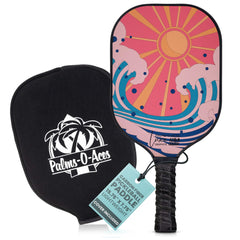 Pickleball Paddle - USAPA Approved - Lightweight Pickleball Racket - Enhanced Spin Texture – 16MM T700 Graphite Pickleball Paddles - Cover Included
