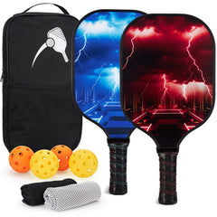 Premium Pickleball Paddle Set for Couples & Family Fun