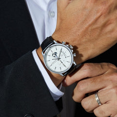 Forever Yours Engraved Groom Watch